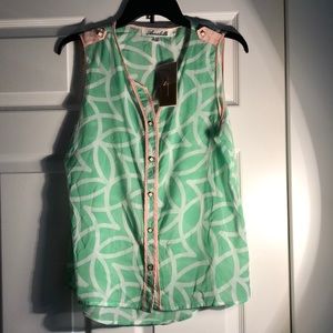 Francesca’s Geo-printed Tank Top